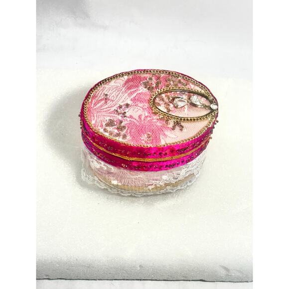 Keepsake Jewelry Box for Mementos Trinkets Jewelry Desk Items Potpourri - Picture 7 of 10